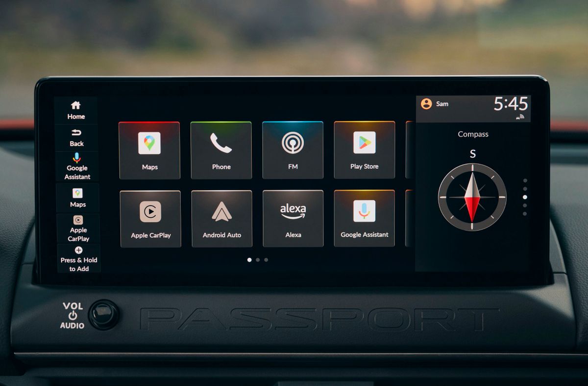 Honda Passport 2024. Мультимедиа. Внедорожник 5 дв., 4 поколение