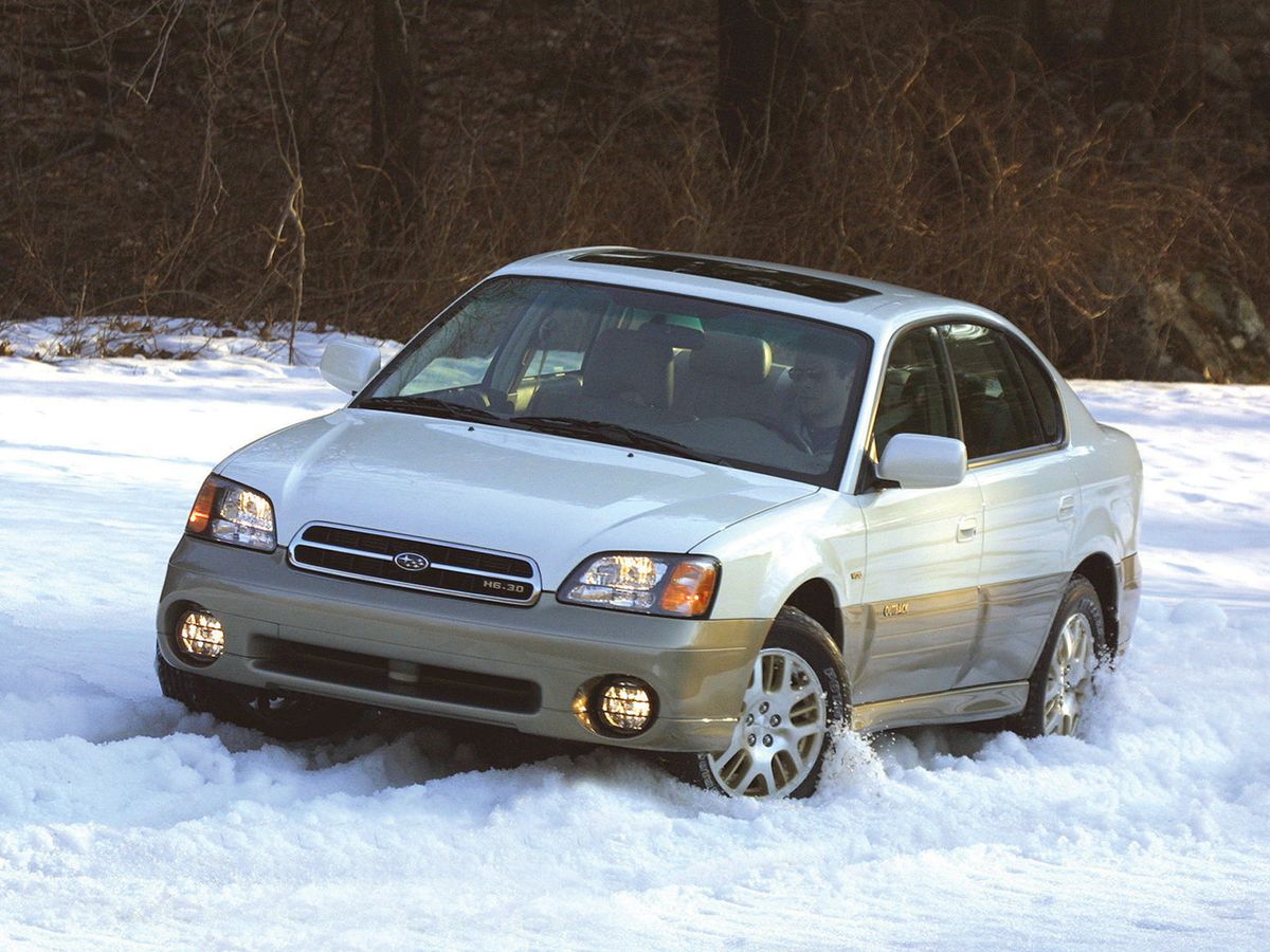 Subaru Outback 1998. Carrosserie, extérieur. Berline, 2 génération