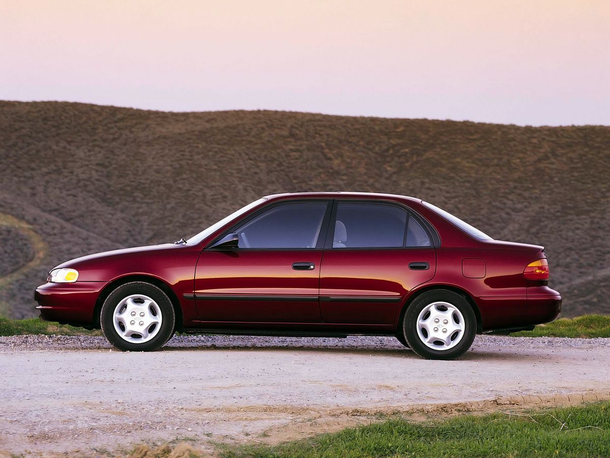 Chevrolet Prizm 1997. Carrosserie, extérieur. Berline, 1 génération