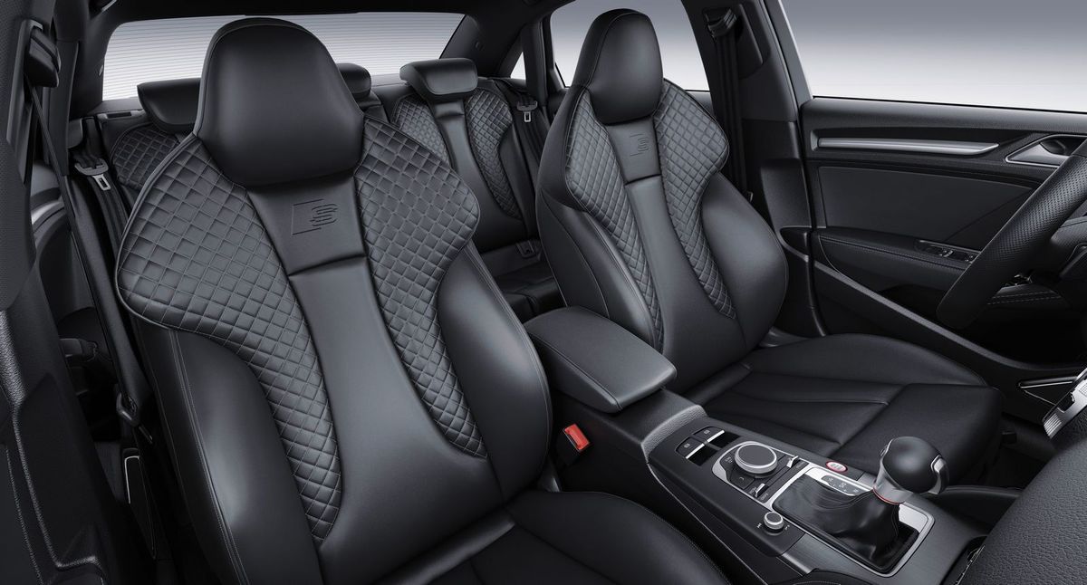 Audi S3 2016. Interior. Sedan, 3 generation, restyling