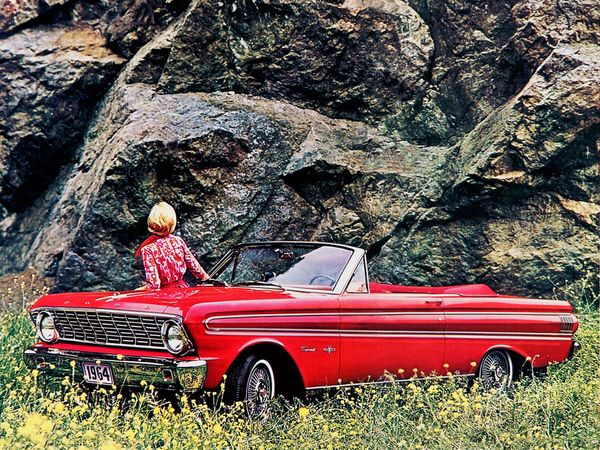 Ford Falcon 1964. Carrosserie, extérieur. Cabriolet, 2 génération