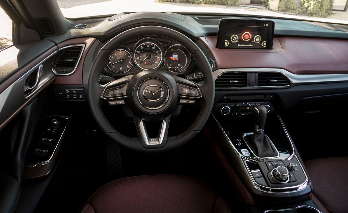 Mazda CX-9 2015. Dashboard. SUV 5-doors, 2 generation