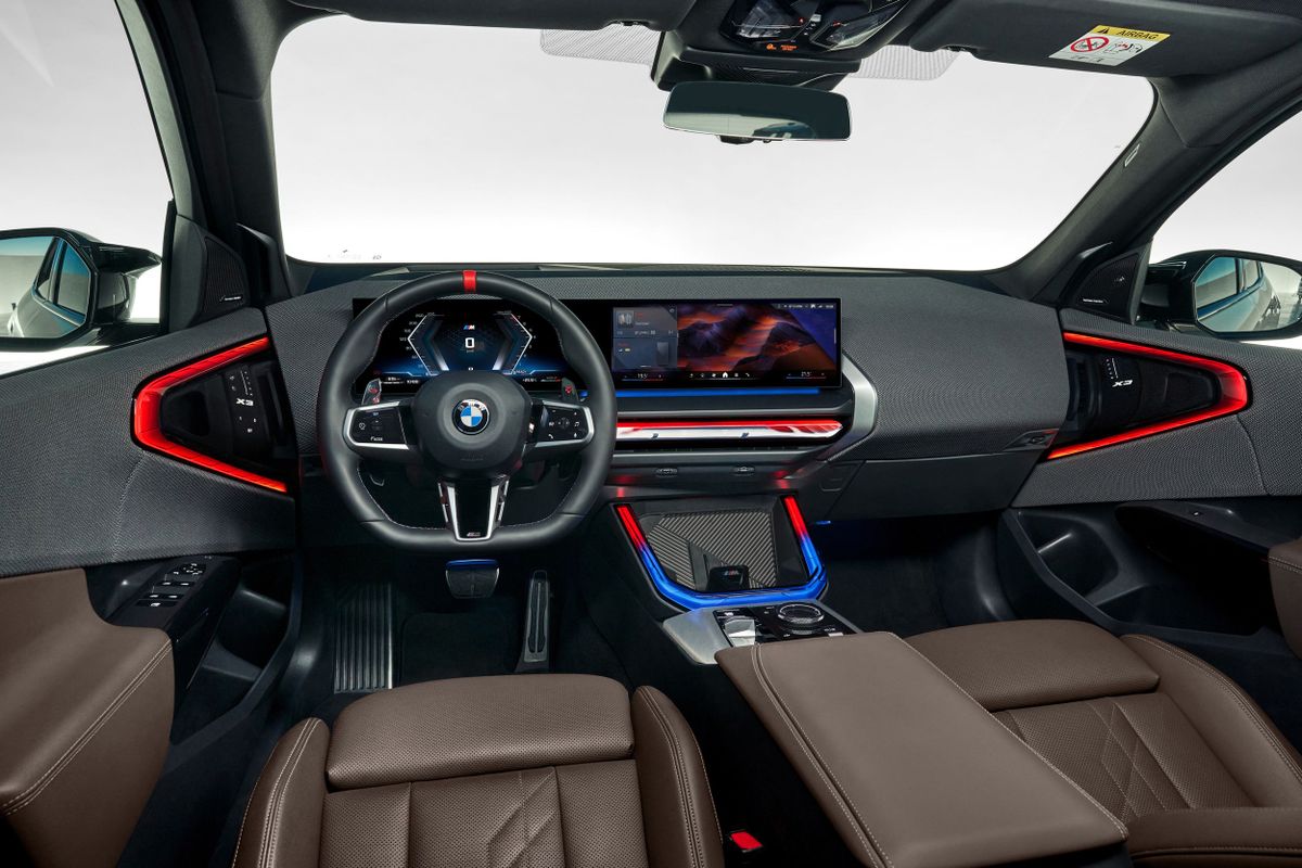 BMW X3 2024. Передние сидения. Внедорожник 5 дв., 4 поколение