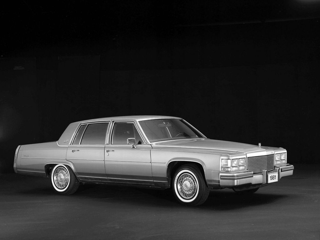 Cadillac Fleetwood Brougham 1977. Carrosserie, extérieur. Berline, 1 génération