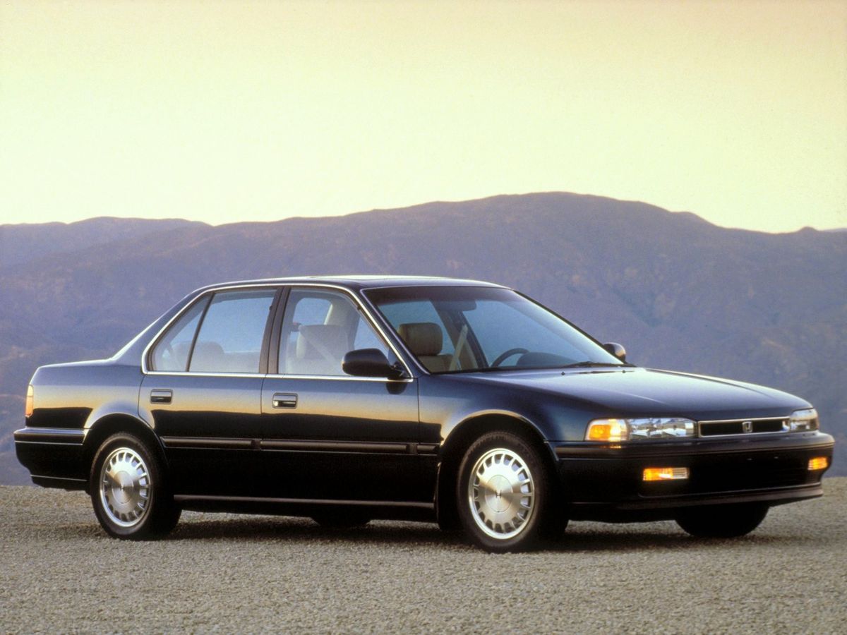 Honda Accord (USA) 1990. Bodywork, Exterior. Sedan, 4 generation