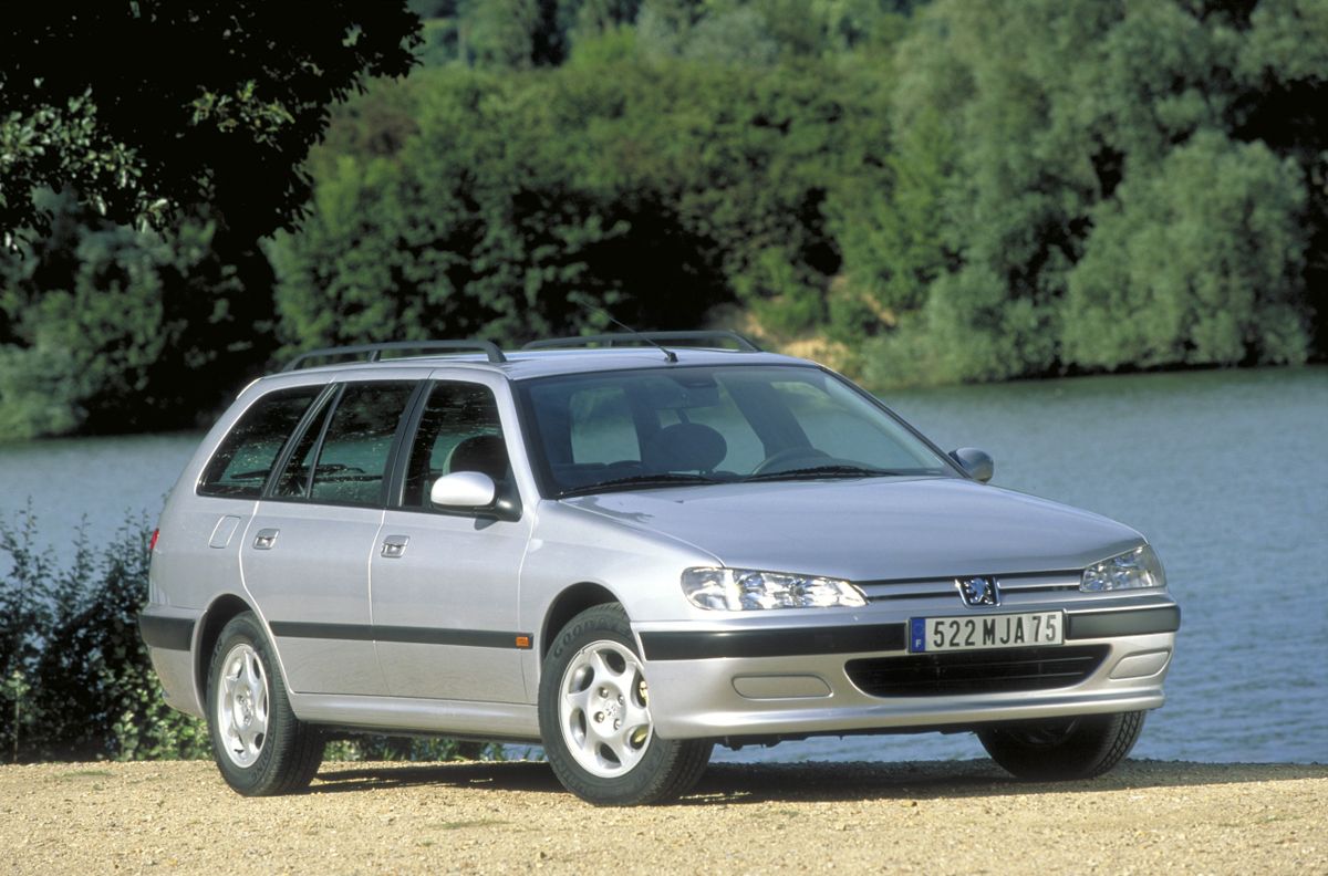 Peugeot 406 1996. Carrosserie, extérieur. Break 5-portes, 1 génération