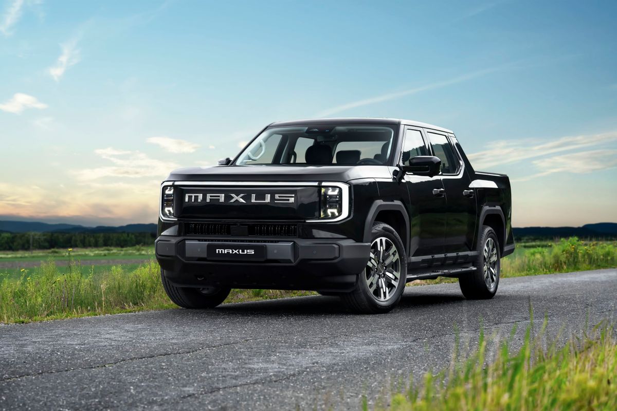 Maxus eTerron 9 2024. Carrosserie, extérieur. 2 pick-up, 1 génération