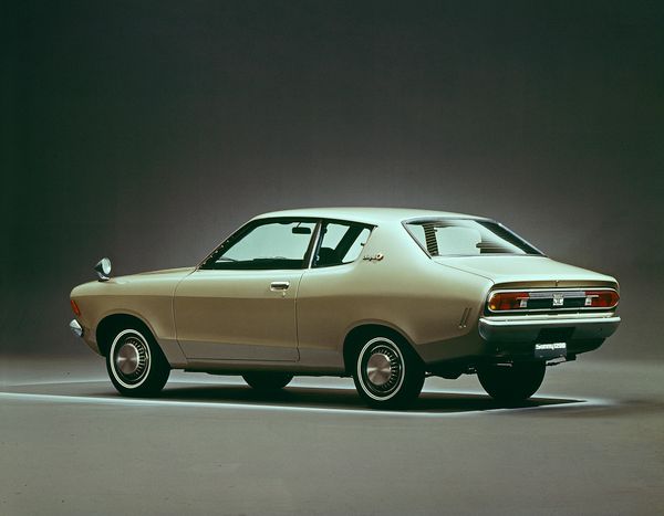 Nissan Sunny 1973. Carrosserie, extérieur. Berline 2-portes, 3 génération
