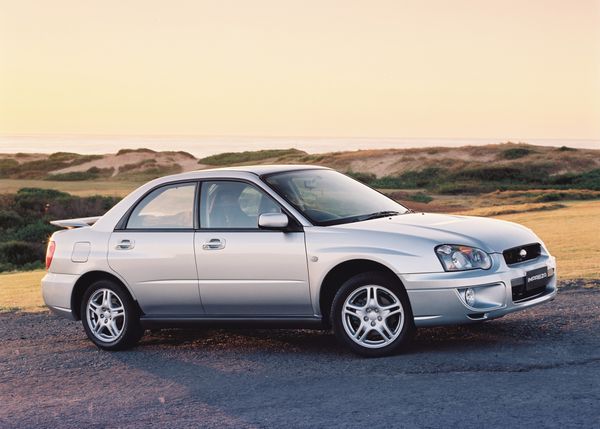 Subaru Impreza 2002. Bodywork, Exterior. Sedan, 2 generation, restyling 1