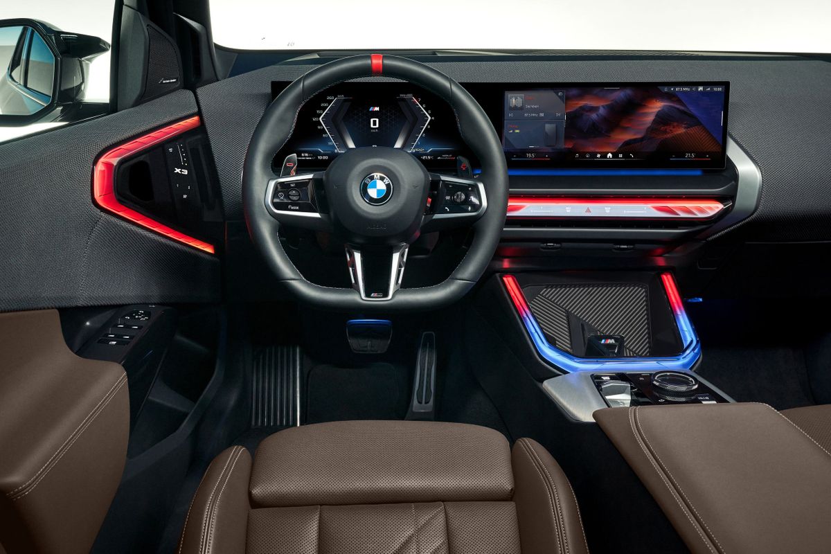 BMW X3 2024. Панель приборов. Внедорожник 5 дв., 4 поколение