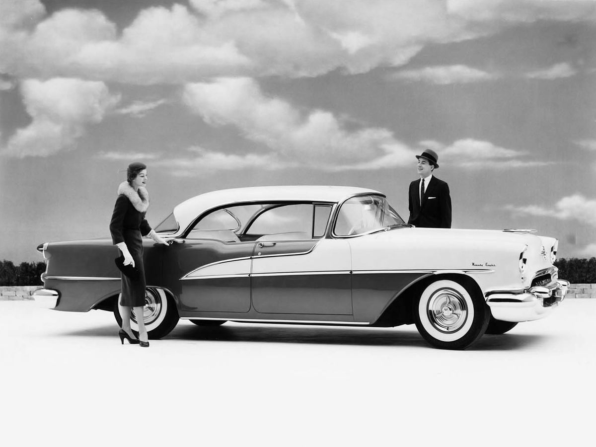 Oldsmobile Ninety Eight 1954. Bodywork, Exterior. Sedan, 3 generation