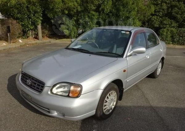 Suzuki Cultus 1998. Carrosserie, extérieur. Berline, 3 génération, restyling