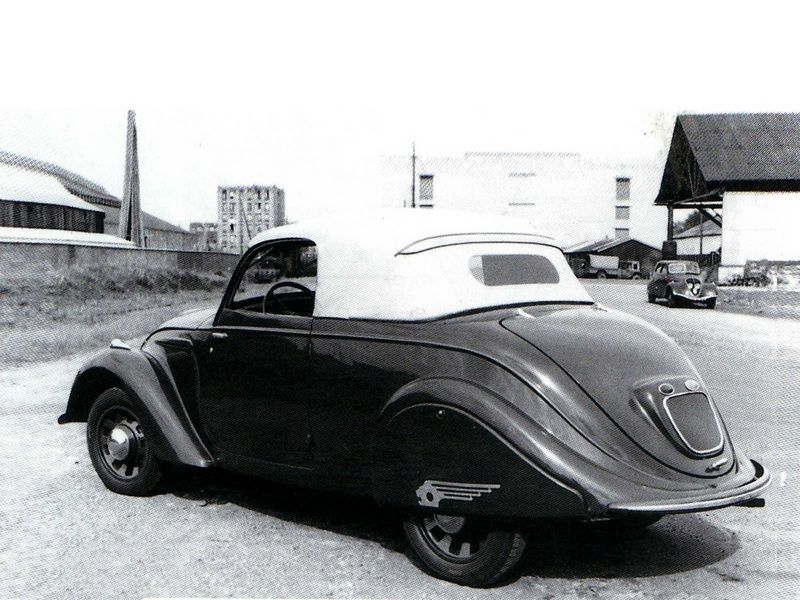Пежо 202 1938. Кузов, экстерьер. Кабриолет, 1 поколение