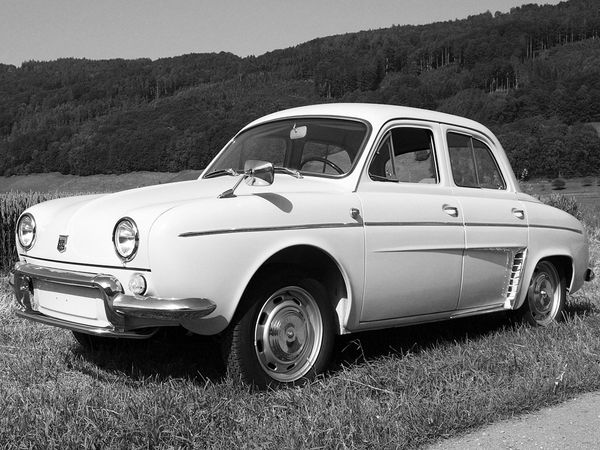 Renault Dauphine 1956. Carrosserie, extérieur. Berline, 1 génération
