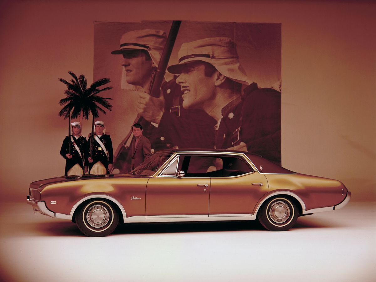 Oldsmobile F-85 1968. Carrosserie, extérieur. Berline, 3 génération