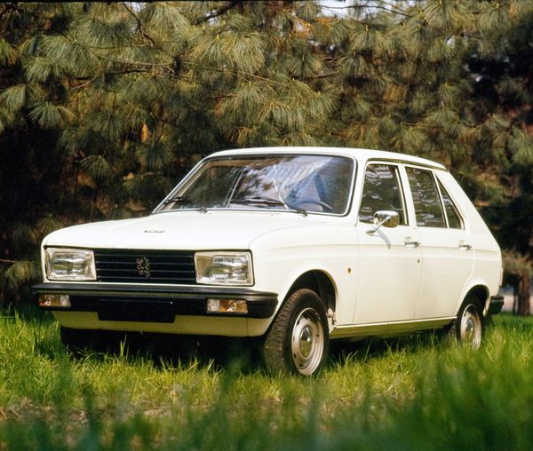 Peugeot 104 1972. Carrosserie, extérieur. Mini 5-portes, 1 génération