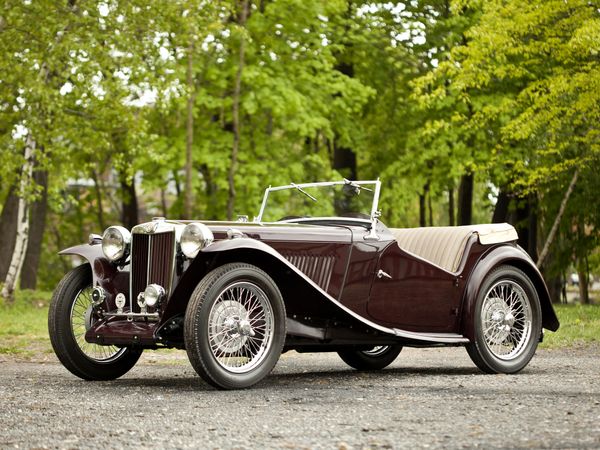 אם. ג'י. / MG TC ‏1945. מרכב, צורה. רודסטר, 1 דור