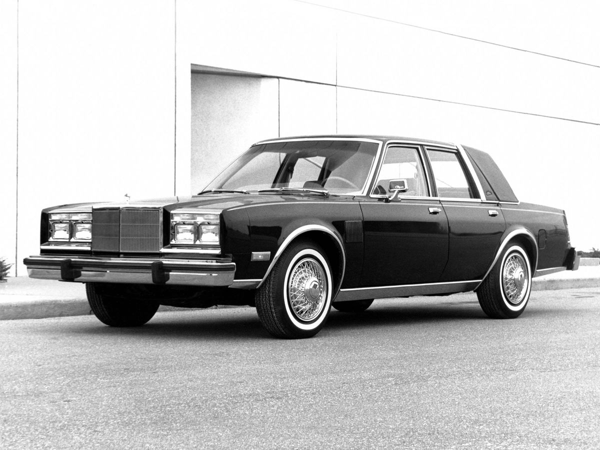 Chrysler New Yorker 1983. Bodywork, Exterior. Sedan, 12 generation