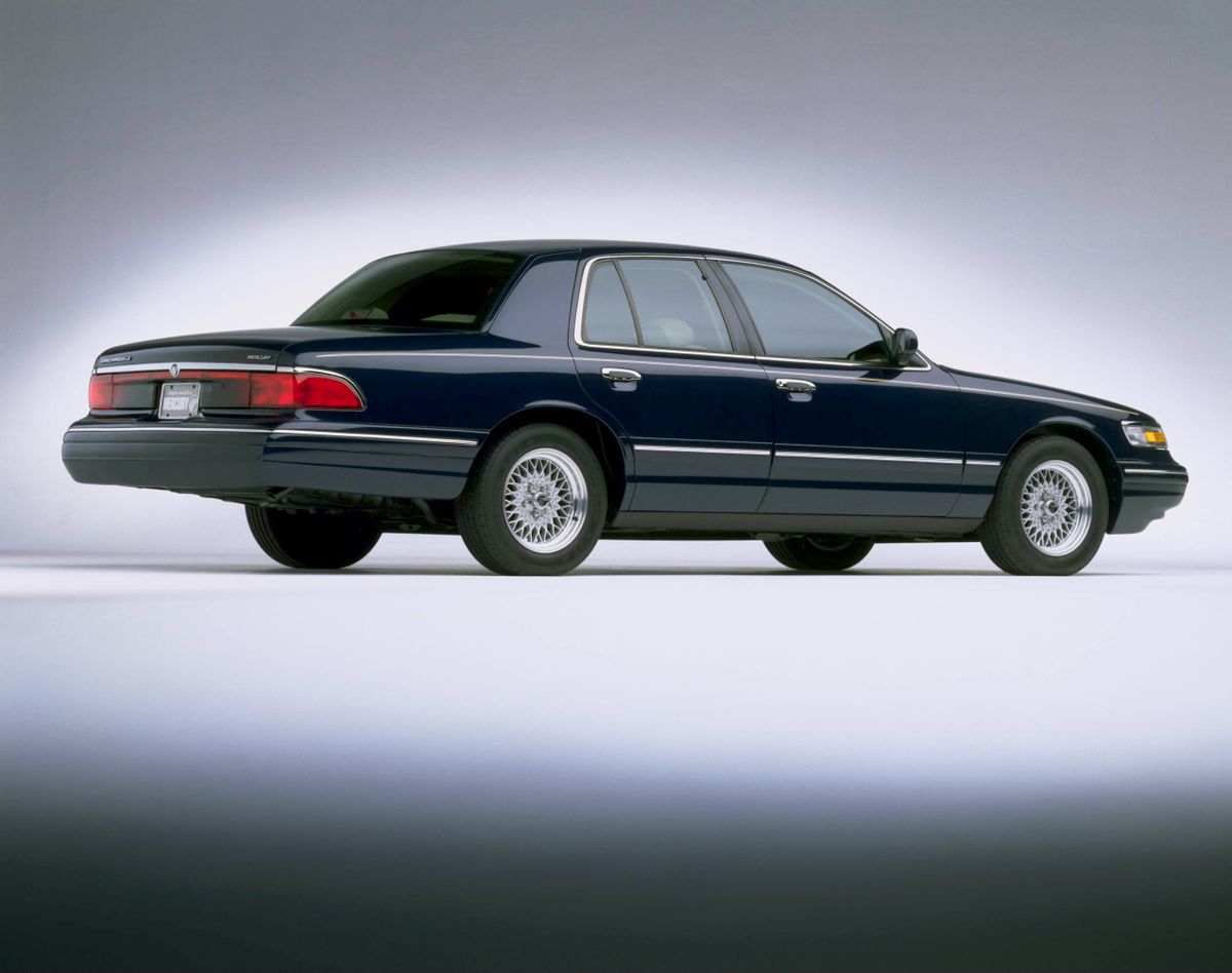 Mercury Grand Marquis 1991. Bodywork, Exterior. Sedan, 2 generation