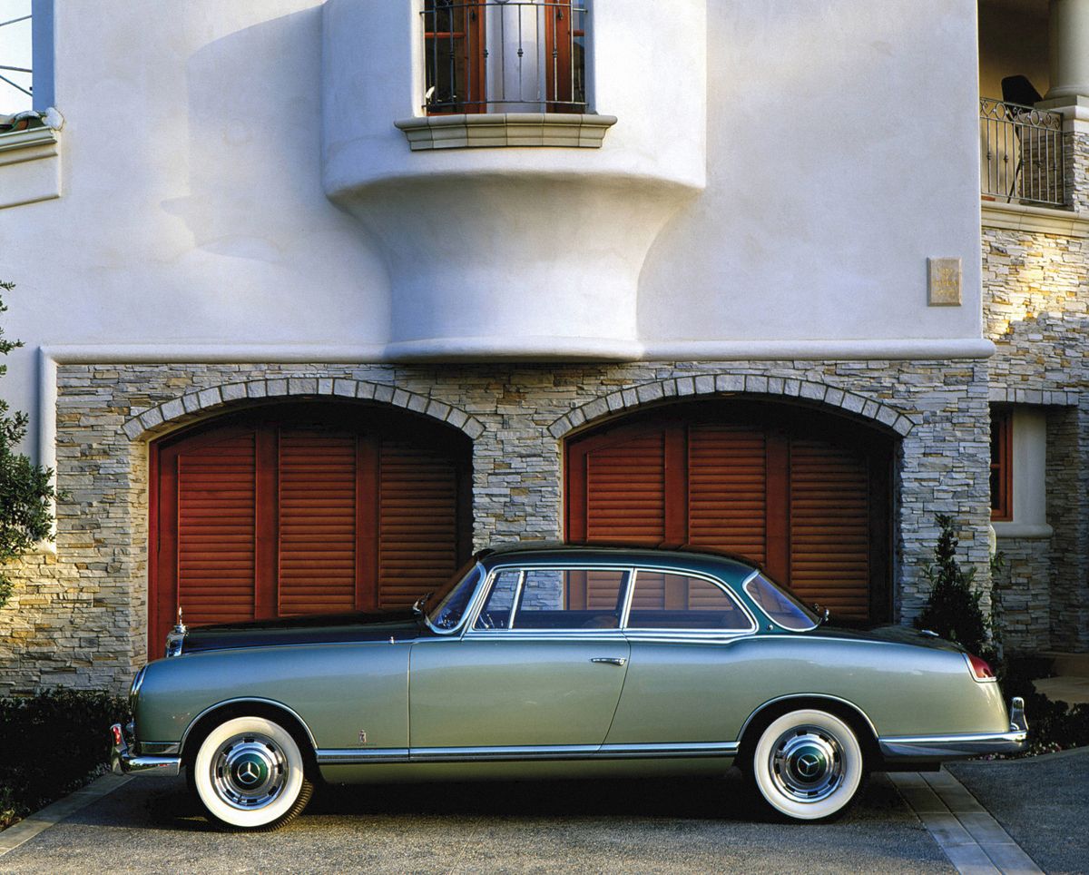 Mercedes W186 1951. Carrosserie, extérieur. Coupé, 1 génération