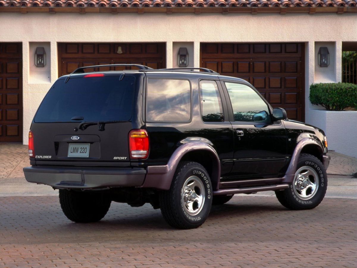 פורד אקספלורר ‏1994. מרכב, צורה. רכב שטח 3 דלתות, 2 דור