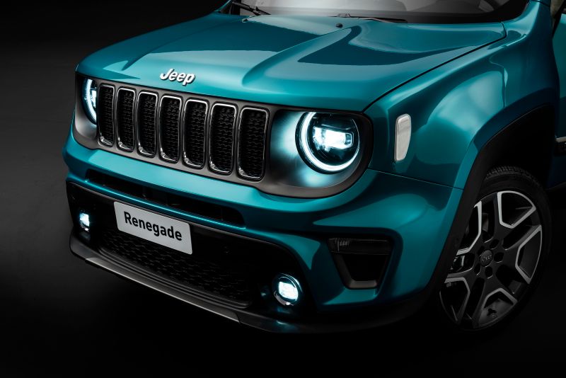 Jeep Renegade 2018. Carrosserie, extérieur. VUS 5-portes, 1 génération, restyling