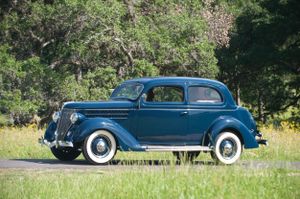 فورد V8 ‏1936. الهيكل، المظهر الخارجي. سيدان بابين, 2 الجيل
