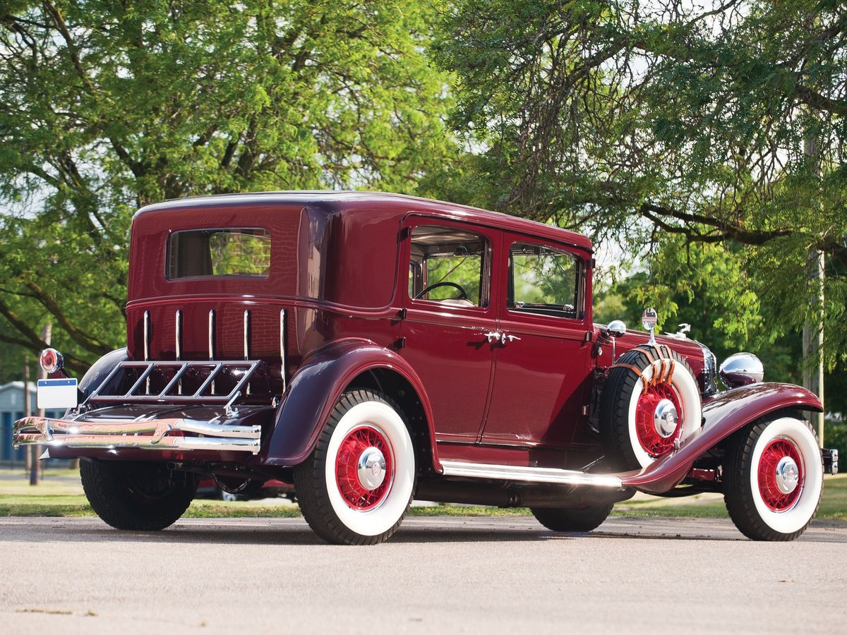 Chrysler Imperial 1931. Carrosserie, extérieur. Berline, 2 génération