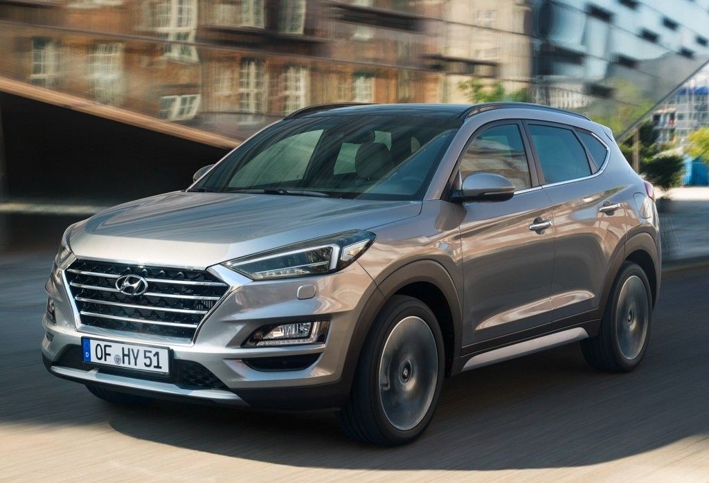 Hyundai Tucson SUV. 3 generation, restyling. Released since 2018