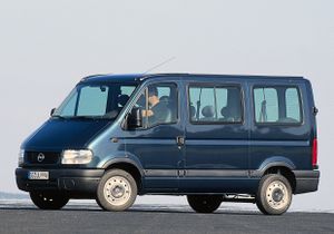 אופל מובאנו ‏1998. מרכב, צורה. מיניוואן, 1 דור