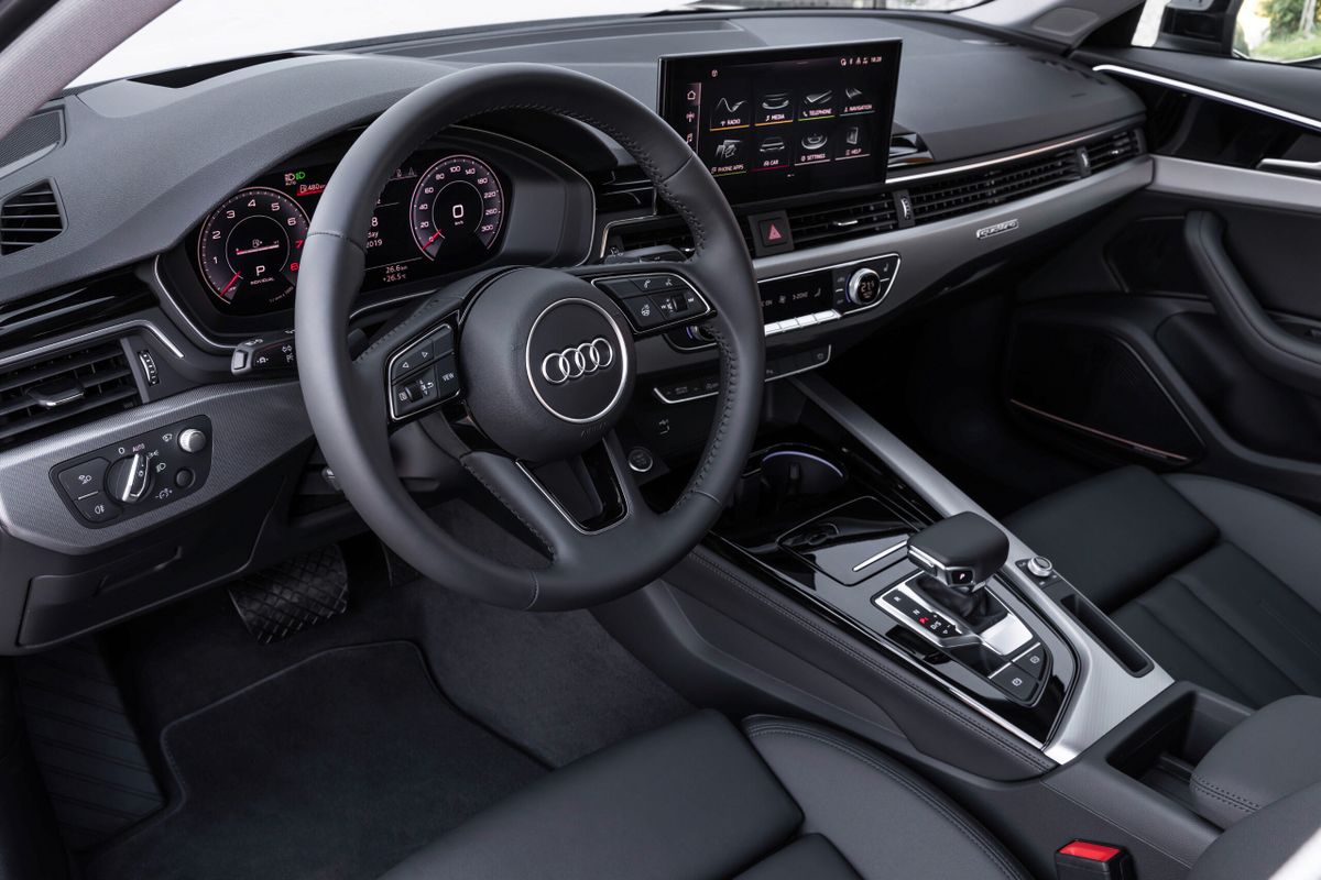 Audi A4 2019. Front seats. Sedan, 5 generation, restyling