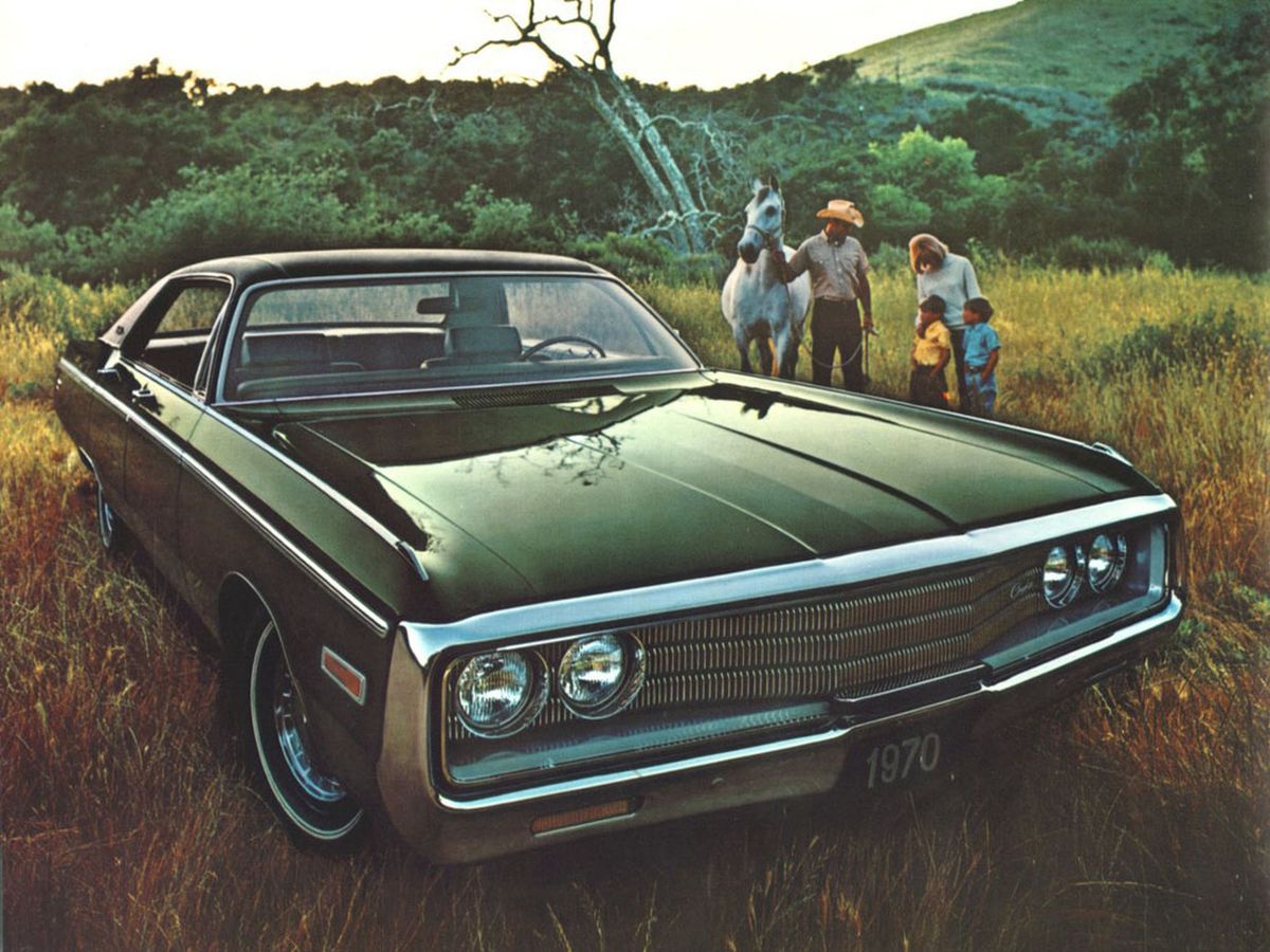 Chrysler Newport 1968. Carrosserie, extérieur. Berline sans pilier central, 4 génération