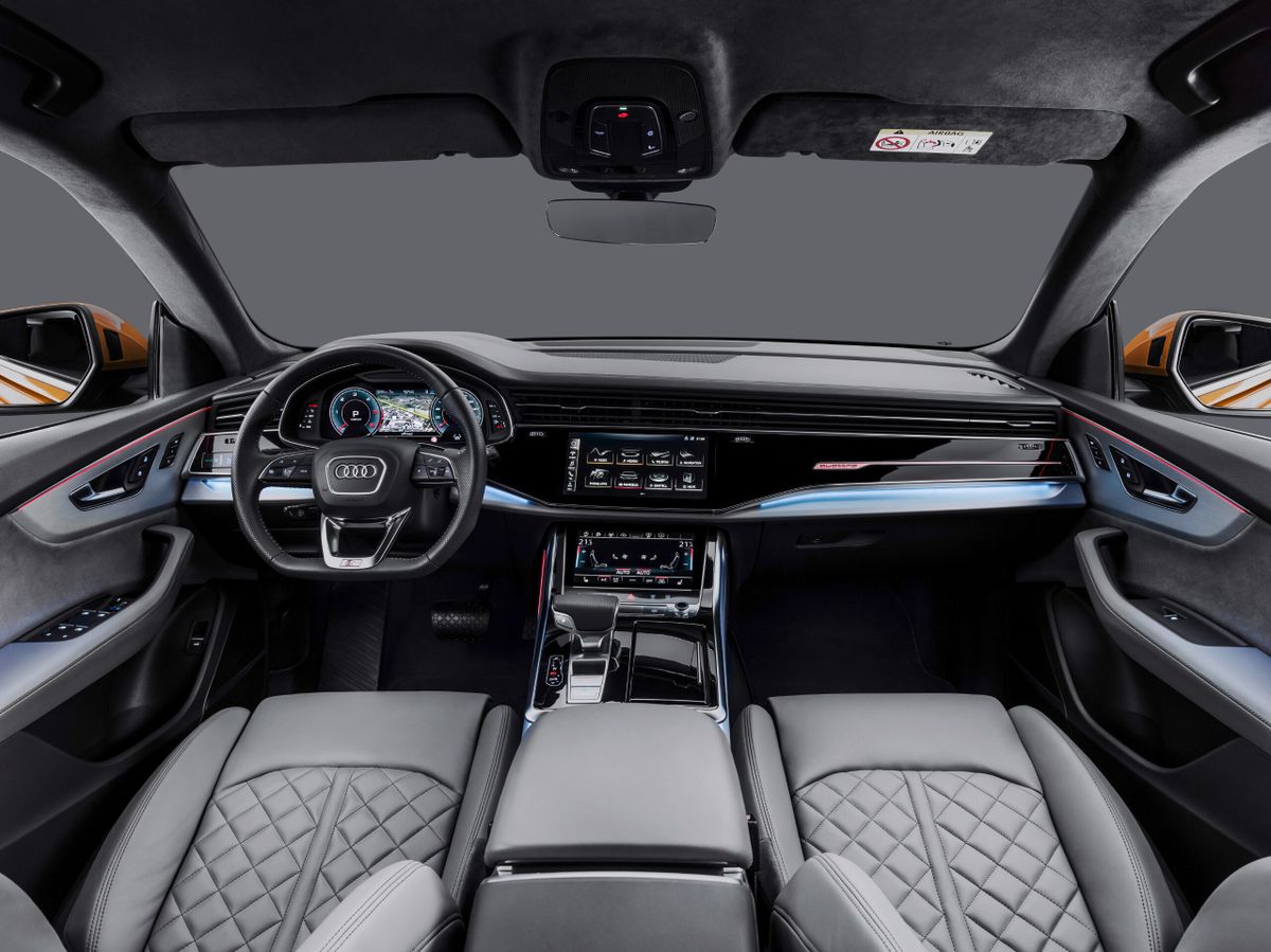 Audi Q8 2018. Front seats. SUV 5-doors, 1 generation