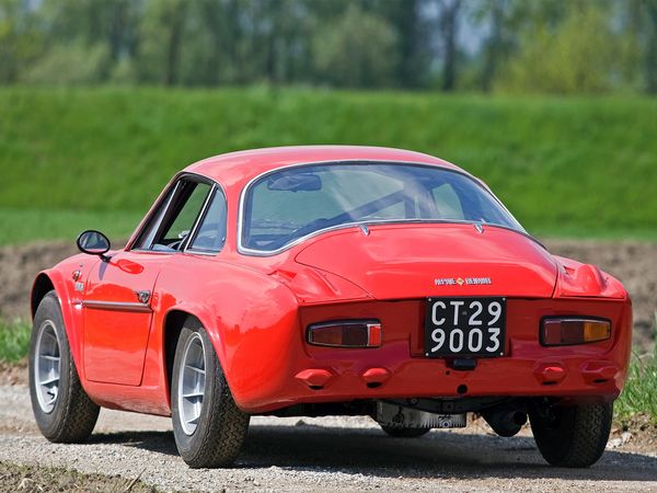ألبين A110 ‏1961. الهيكل، المظهر الخارجي. كوبيه, 1 الجيل