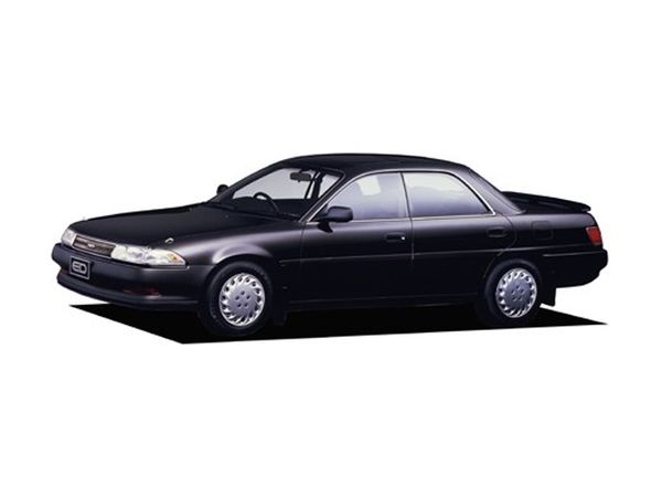 Toyota Carina ED 1989. Carrosserie, extérieur. Berline sans pilier central, 2 génération