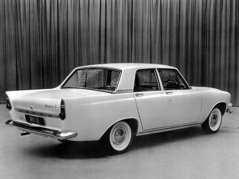 Ford Zephyr 1962. Bodywork, Exterior. Sedan, 3 generation