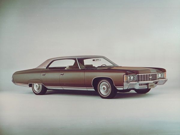 Chevrolet Caprice 1970. Carrosserie, extérieur. Berline sans pilier central, 2 génération