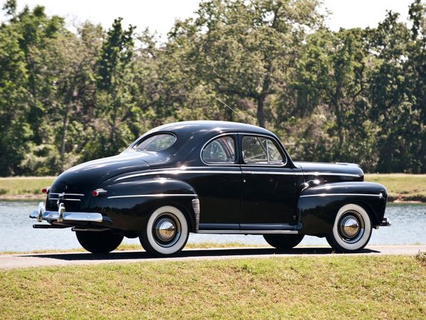 Ford V8 1941. Carrosserie, extérieur. Coupé, 3 génération