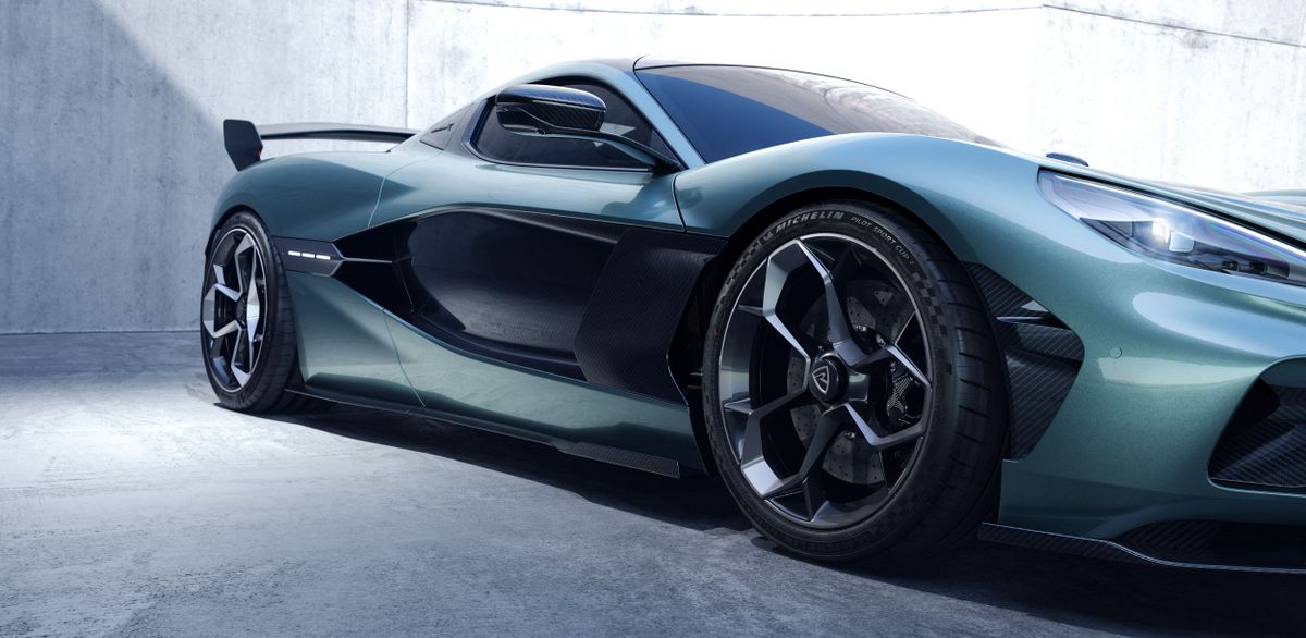 Rimac Nevera. Кузов, экстерьер.