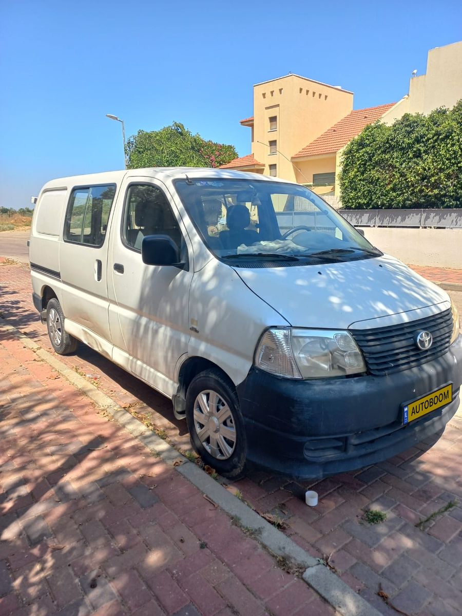 Toyota HiAce 2nd hand, 2008, private hand