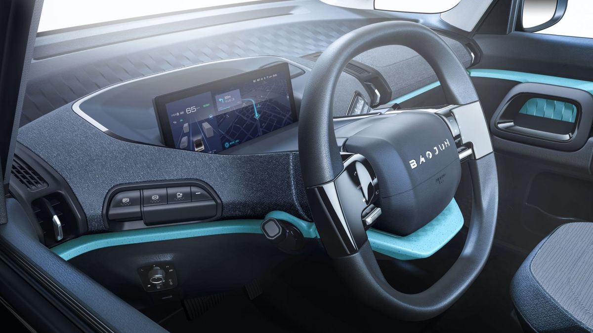 Baojun E300 Plus 2022. Tableau de bord. Mini 3-portes, 1 génération