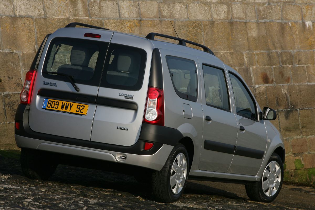 Dacia Logan MCV 2006. Carrosserie, extérieur. Break, 1 génération