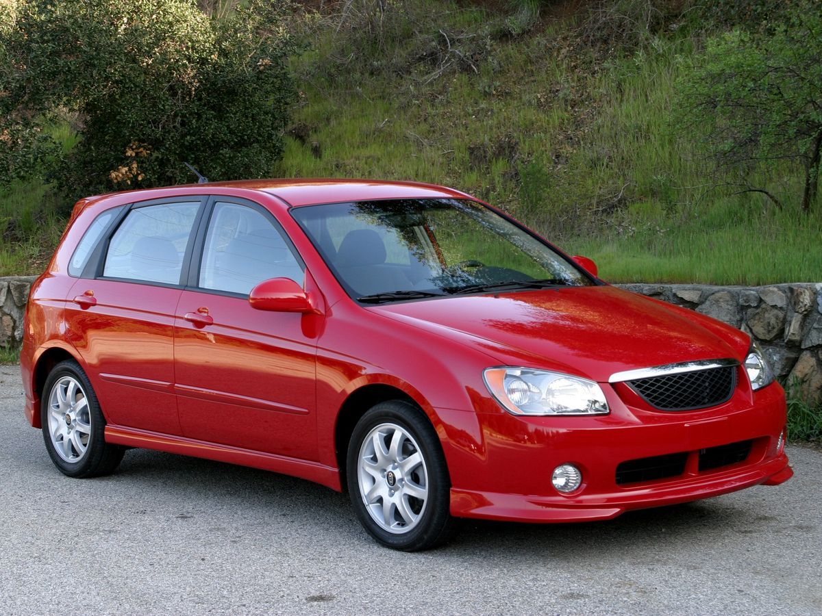 Kia Spectra 2004. Bodywork, Exterior. Hatchback 5-door, 2 generation