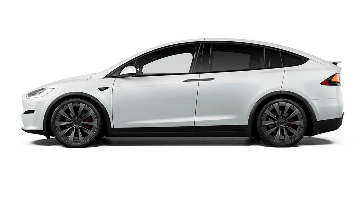 Tesla Model X 2021. Carrosserie, extérieur. VUS 5-portes, 1 génération, restyling