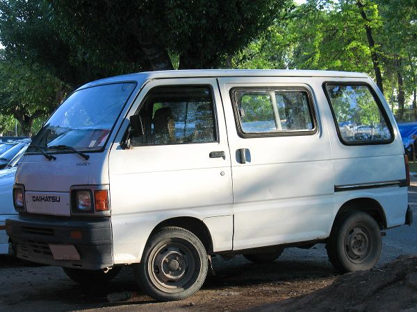 Daihatsu Hijet 1990. Bodywork, Exterior. Microvan, 8 generation