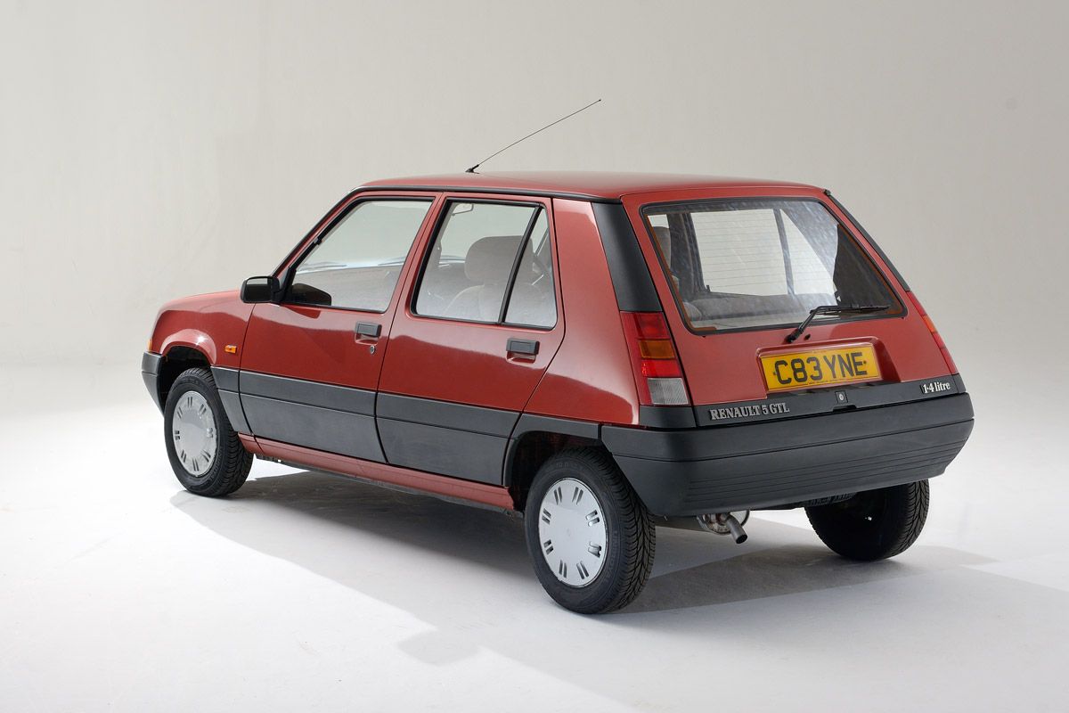 Renault 5 1984. Carrosserie, extérieur. Mini 5-portes, 2 génération