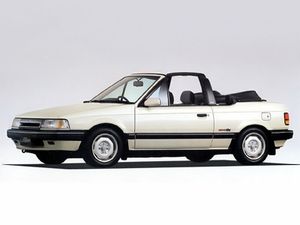 Ford Laser 1985. Carrosserie, extérieur. Cabriolet, 2 génération