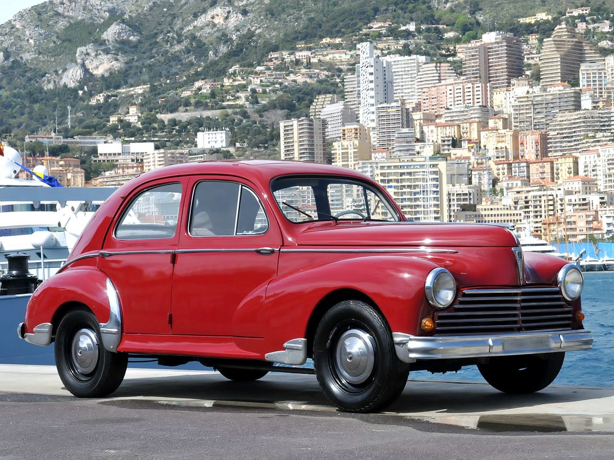 Peugeot 203 1948. Carrosserie, extérieur. Berline, 1 génération