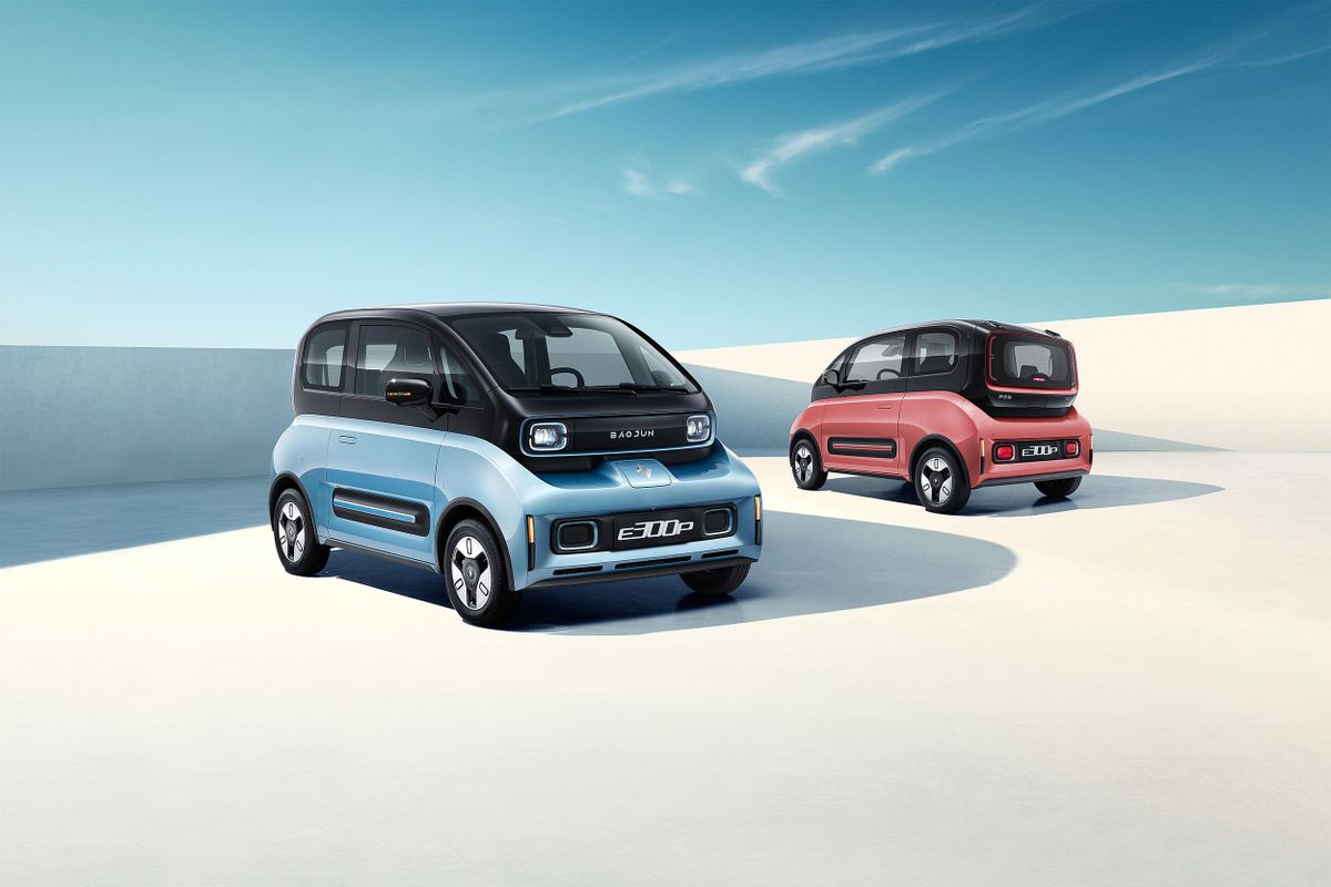 Baojun E300 Plus 2022. Bodywork, Exterior. Mini 3-doors, 1 generation