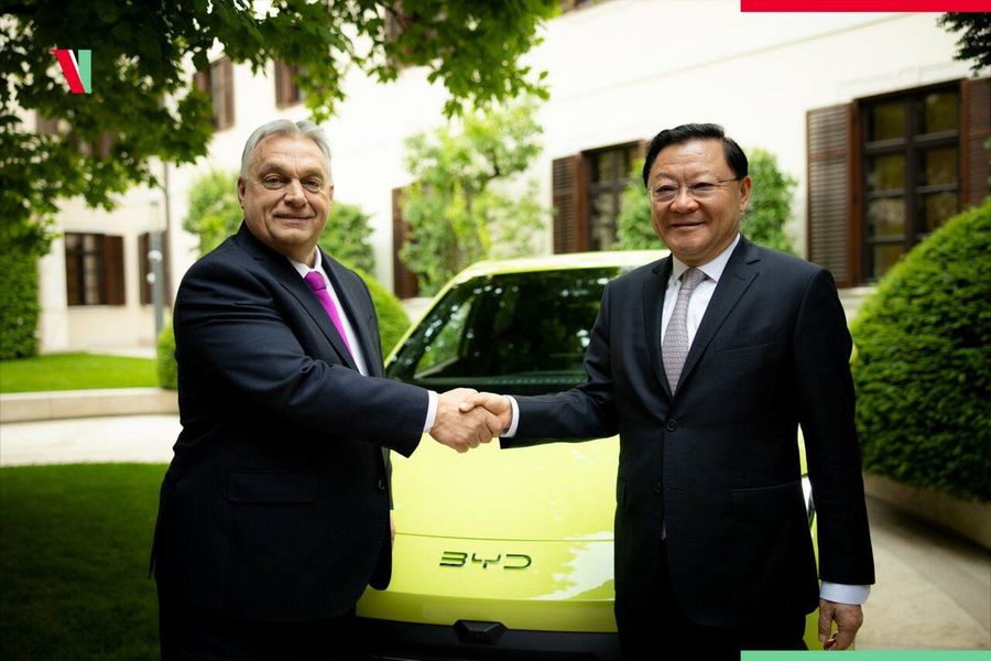 Представительство BYD в Венгрии